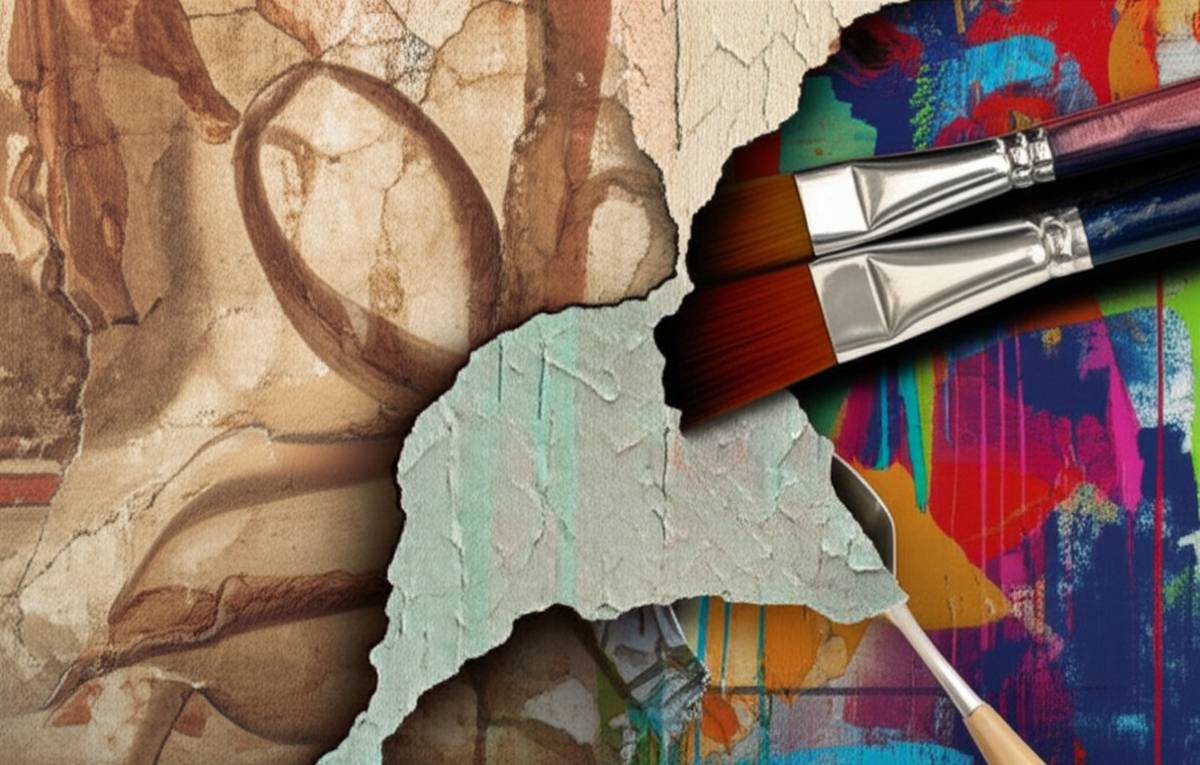 نقاشی های دیواری - راهنمای کامل انواع، سبک ها و آثار هنری