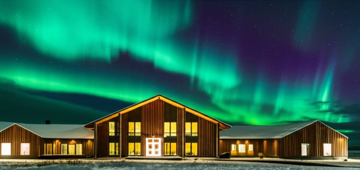 هتل رانگا ایسلند | بهترین هتل لوکس برای تماشای شفق قطبی