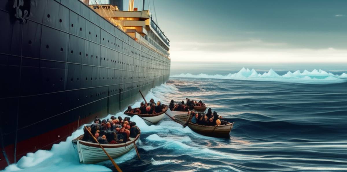 نجات مسافران تایتانیک توسط کارپاتیا (سال ۱۹۱۲)