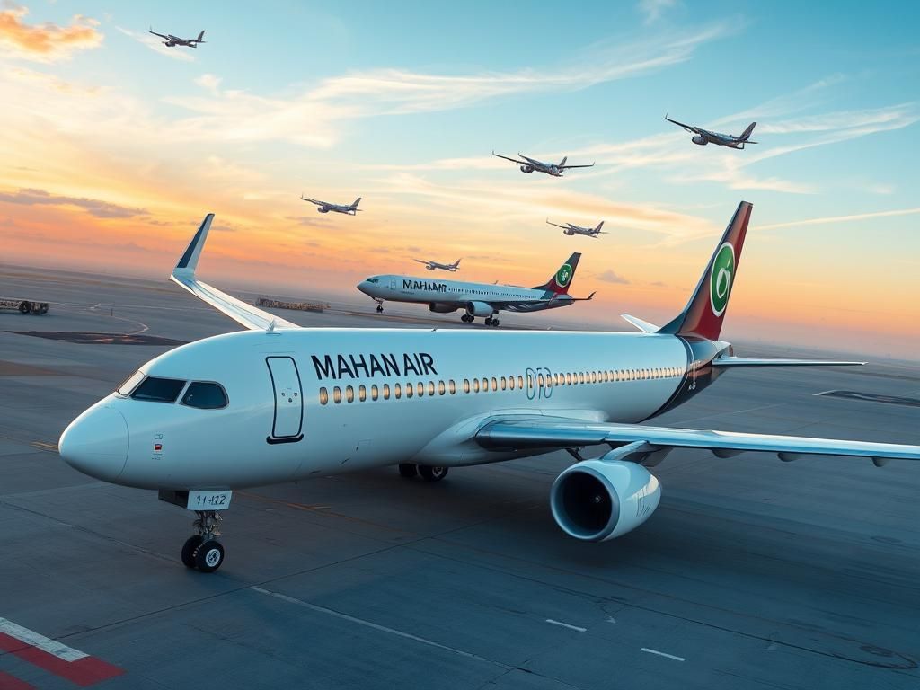 ناوگان هواپیمایی ماهان: لیست کامل، سن و مدل هواپیماها