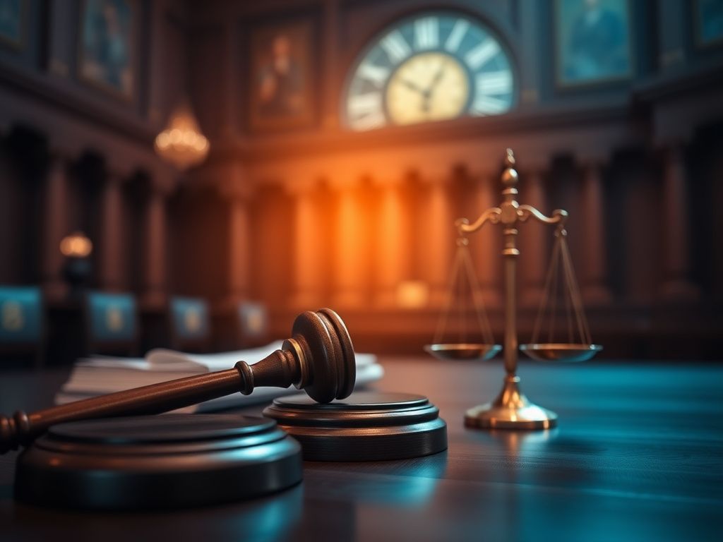 مدت زمان صدور حکم دادگاه چقدر است؟ (عوامل موثر و نکات مهم)